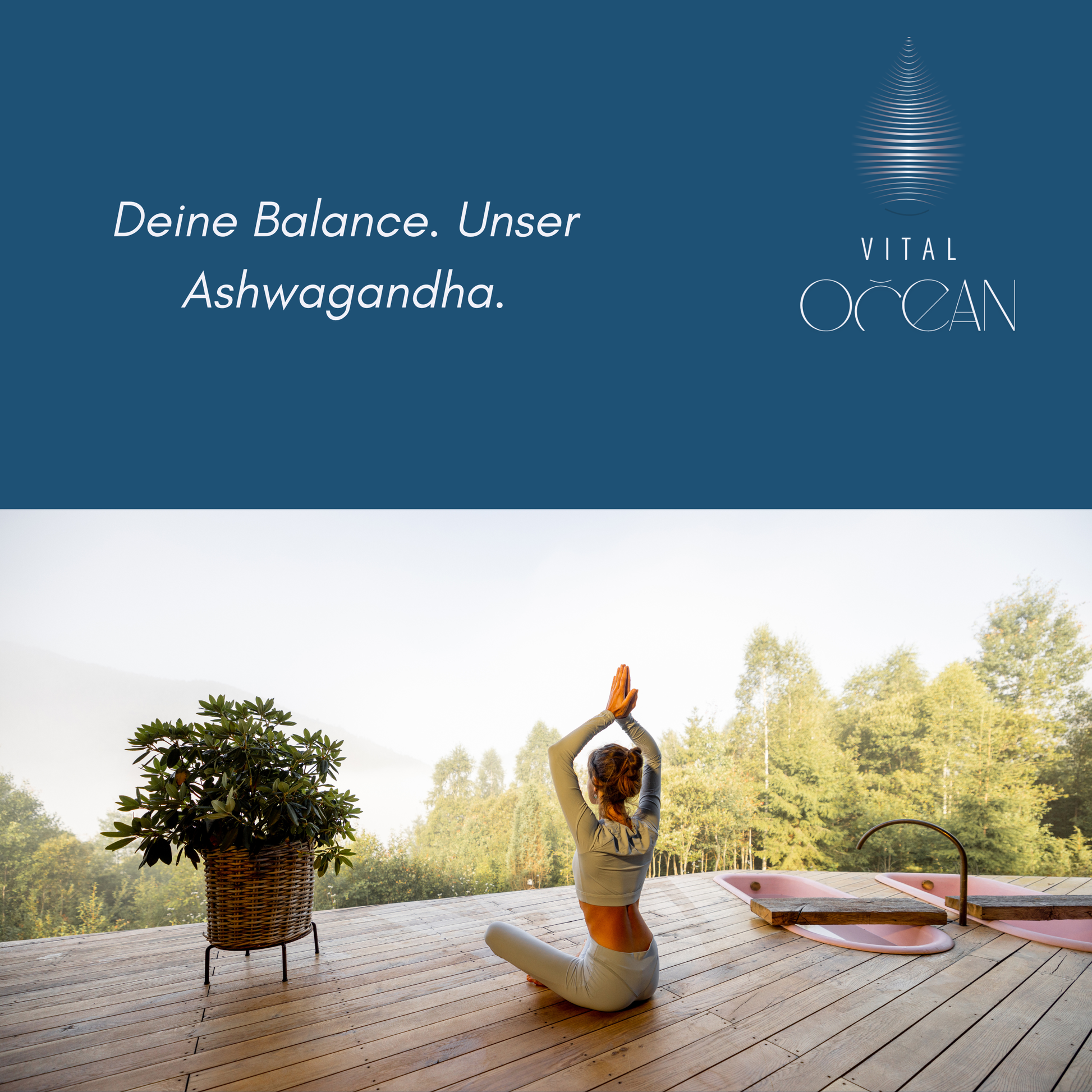 Balance.Ruhe.Kraft. Ashwagandha von Vital Ocean
